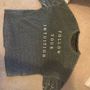 Silver Shimmer Top (polyester blend)